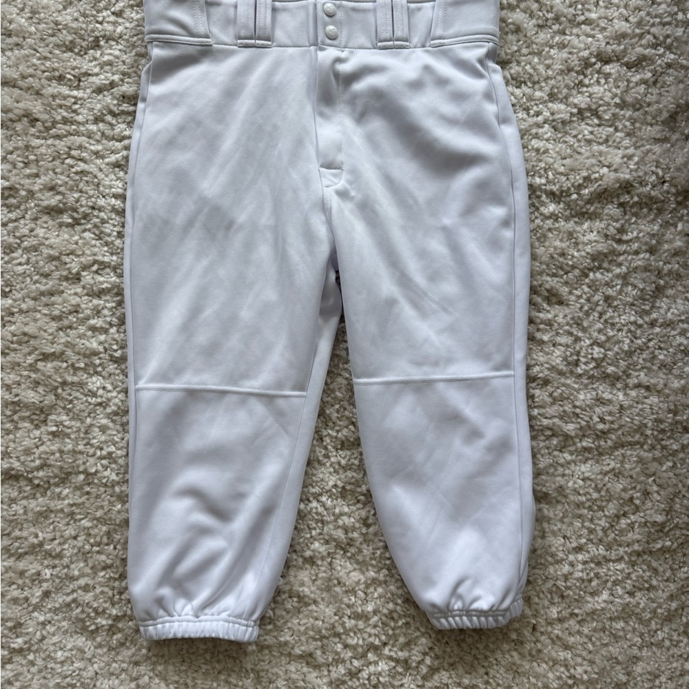 Easton Men's White Baseball Joggers